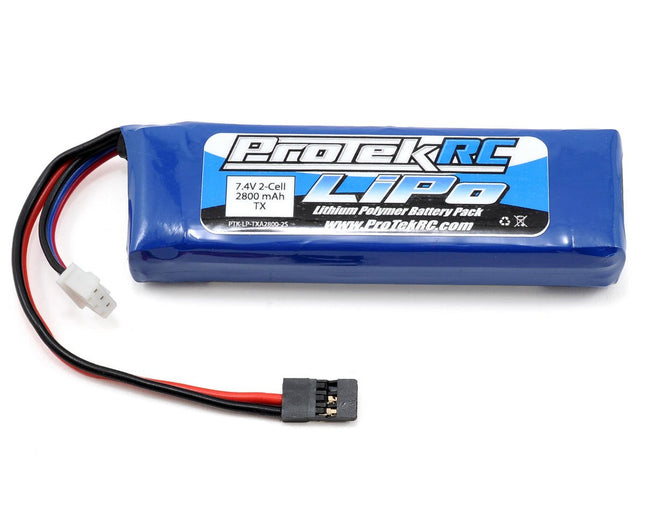 PTK-5164, ProTek RC LiPo Transmitter Battery (7.4V/2800mAh) (MT-4, MT-4S, M11X, M12, M12S)