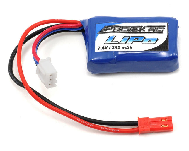 PTK-5185, ProTek RC 2S High Power 30C Micro LiPo Battery (7.4V/240mAh)