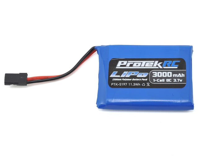 PTK-5197, ProTek RC 1S LiPo Transmitter Battery (Sanwa M17/MT-44) (3.7V/3000mAh)