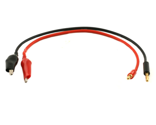 PTK-5217, ProTek RC Heavy Duty (14awg) Charge Lead (Alligator Clips to 4mm Banana Plugs)