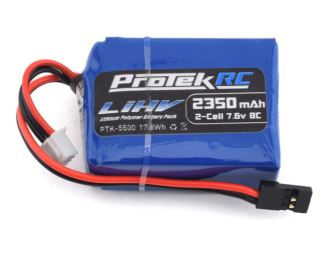 PTK-5500, ProTek RC HV LiPo Receiver Battery Pack (HB/TLR 8IGHT) (7.6V/2350mAh)