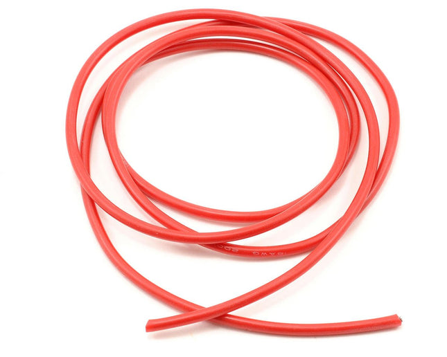 PTK-5606, ProTek RC 18awg Red Silicone Hookup Wire (1 Meter)