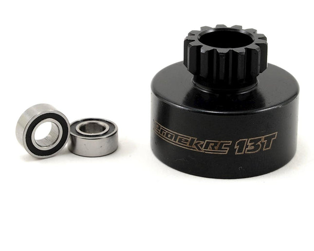 PTK-7050, ProTek RC Hardened Clutch Bell w/Bearings (13T) (Mugen/OFNA Style)