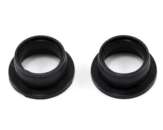 PTK-7110, ProTek RC 1/8 Scale .21 & .28 Silicone Exhaust Manifold Gasket Set (Black) (2)