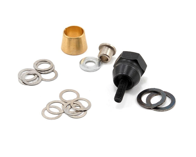 PTK-7150, ProTek RC 1/8 Scale Flywheel Nut, Collet & Shim Kit