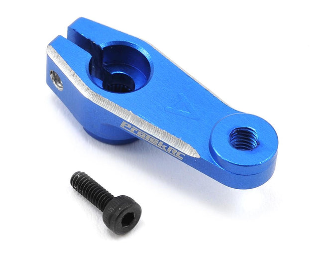 PTK-7820, ProTek RC Aluminum Team Associated 1/10 Clamping Servo Horn (Blue) (23T)