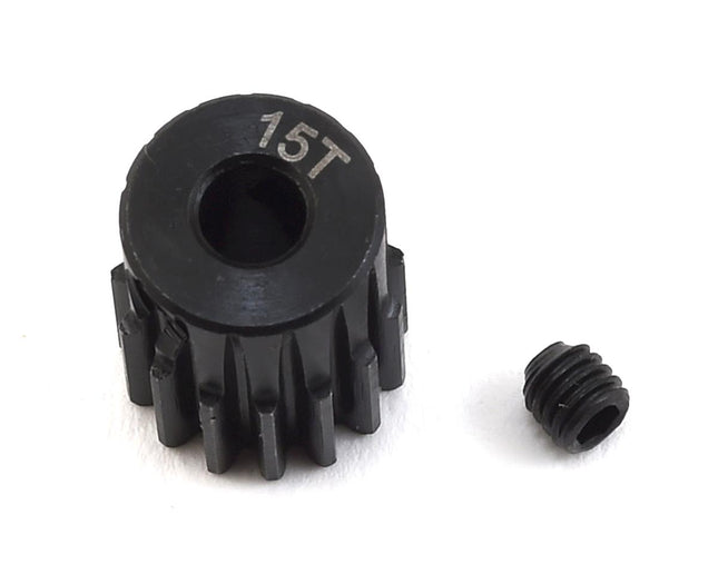 PTK-8033, ProTek RC Lightweight Steel 48P Pinion Gear (3.17mm Bore) (15T)