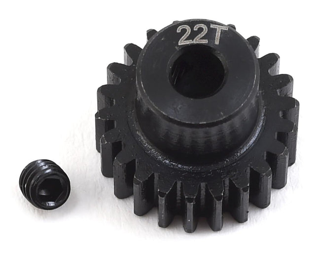 PTK-8040, ProTek RC Lightweight Steel 48P Pinion Gear (3.17mm Bore) (22T)