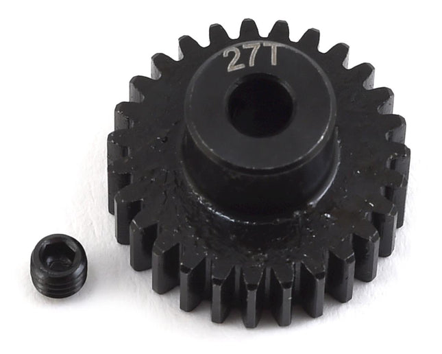 PTK-8045, ProTek RC Lightweight Steel 48P Pinion Gear (3.17mm Bore) (27T)