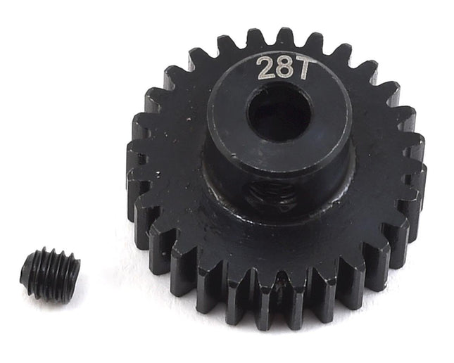 PTK-8046, ProTek RC Lightweight Steel 48P Pinion Gear (3.17mm Bore) (28T)