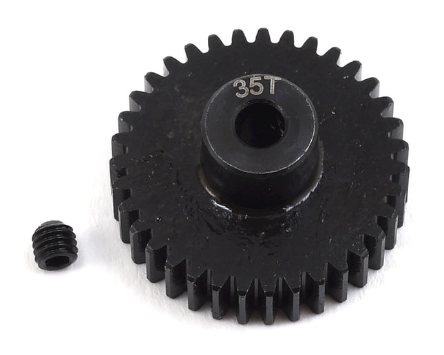 PTK-8053, ProTek RC Lightweight Steel 48P Pinion Gear (3.17mm Bore) (35T)