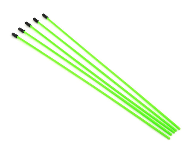 PTK-8352, ProTek RC Antenna Tube w/Caps (Flo Green) (5)