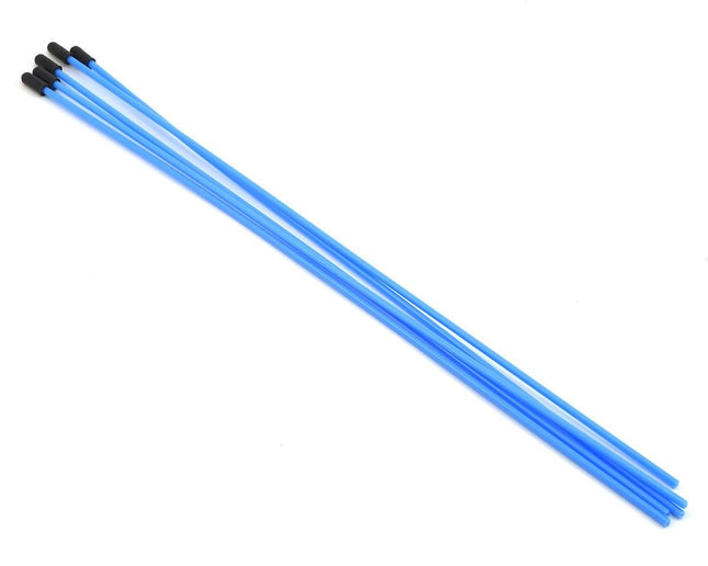 PTK-8354, ProTek RC Antenna Tube w/Caps (Blue) (5)