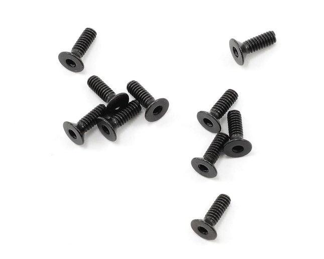 PTK-H-2001, ProTek RC 2x6mm "High Strength" Flat Head Screws (10)