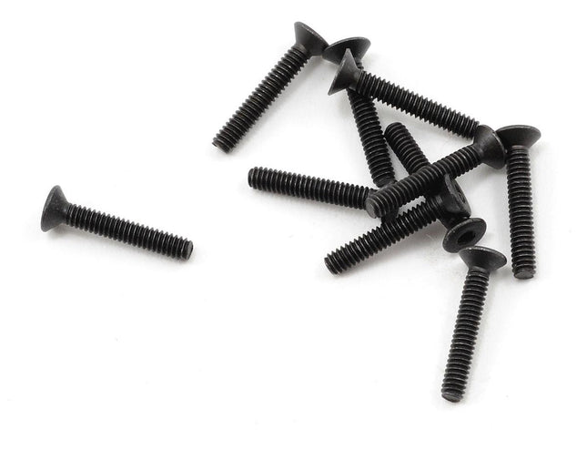 PTK-H-2004, ProTek RC 2x12mm "High Strength" Flat Head Screws (10)