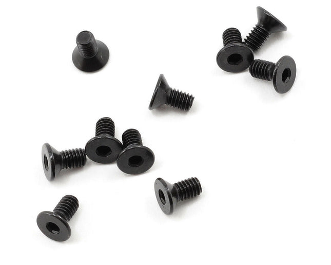 PTK-H-2100, ProTek RC 2.5x5mm "High Strength" Flat Head Screws (10)