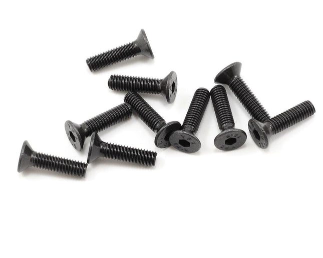 PTK-H-2204, ProTek RC 3x12mm "High Strength" Flat Head Screws (10)