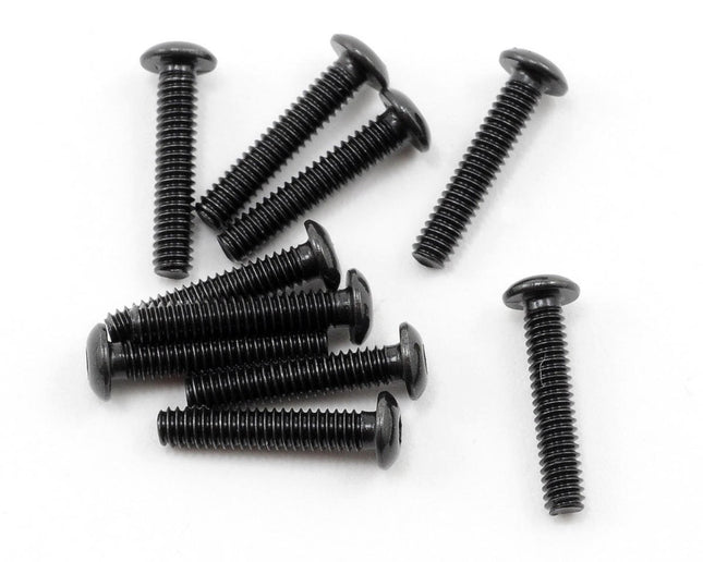 PTK-H-3003, ProTek RC 2x10mm "High Strength" Button Head Screws (10)