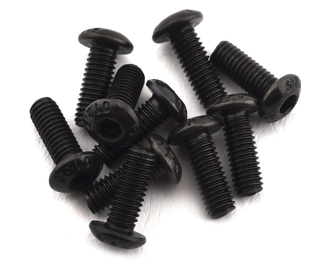 PTK-H-3202, ProTek RC 3x8mm "High Strength" Button Head Screws (10)