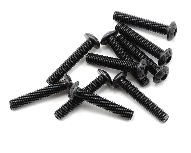 PTK-H-3206, ProTek RC 3x16mm "High Strength" Button Head Screws (10)