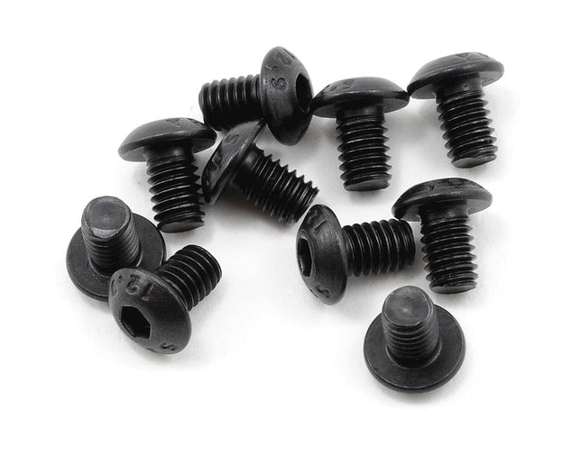 PTK-H-3300, ProTek RC 4x6mm "High Strength" Button Head Screws (10)