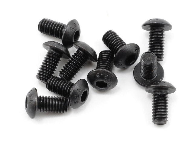 PTK-H-3301, ProTek RC 4x8mm "High Strength" Button Head Screws (10)