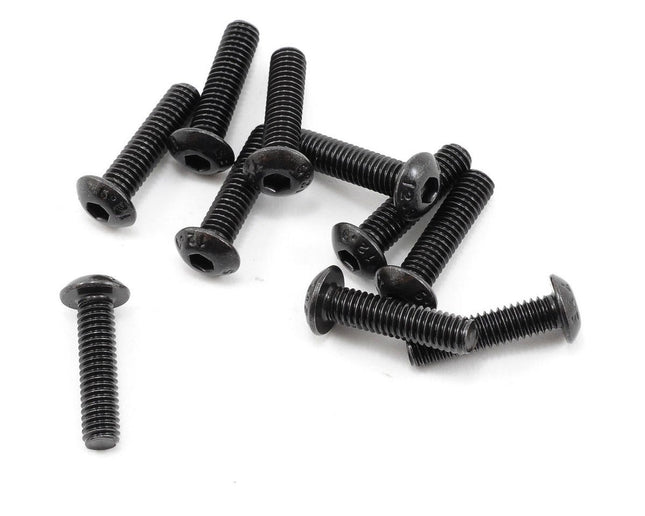 PTK-H-3305, ProTek RC 4x16mm "High Strength" Button Head Screws (10)