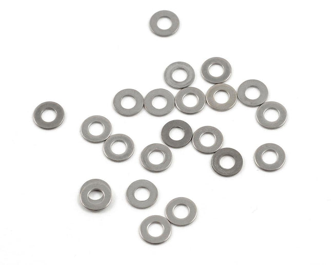 PTK-H-5000, ProTek RC 3mm "High Strength" Stainless Steel Washers (20)