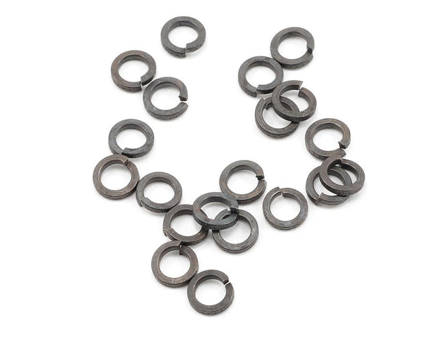 PTK-H-5100, ProTek RC 3mm "High Strength" Black Lock Washers (20)