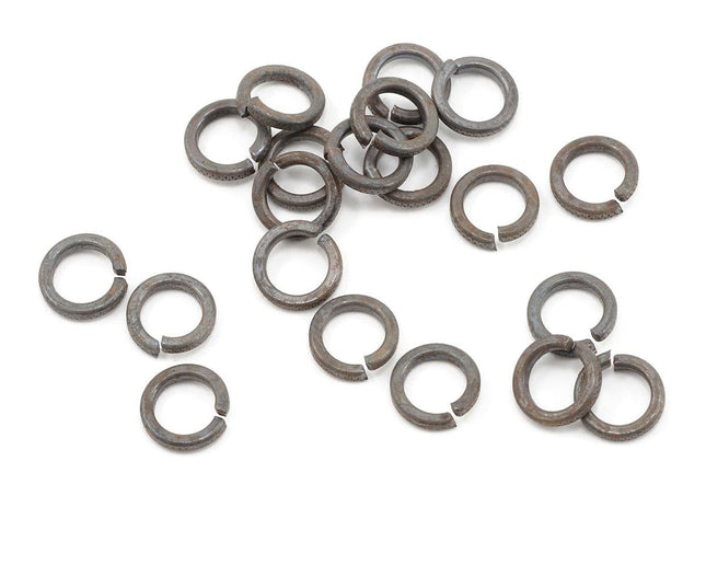 PTK-H-5102, ProTek RC 5mm "High Strength" Black Lock Washers (20)