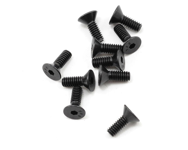 PTK-H-7201, ProTek RC 5-40 x 3/8" "High Strength" Flat Head Screws (10)