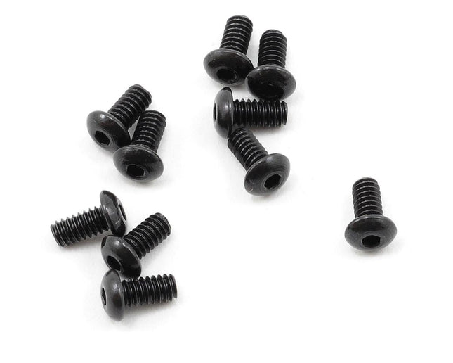 PTK-H-8001, ProTek RC 2-56 x 3/16" "High Strength" Button Head Screws (10)