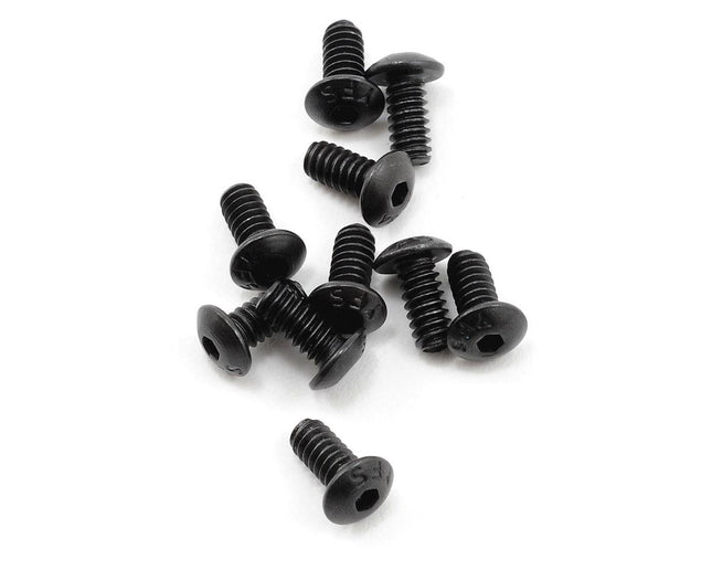 PTK-H-8102, ProTek RC 4-40 x 1/4" "High Strength" Button Head Screws (10)