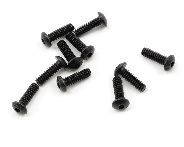 PTK-H-8104, ProTek RC 4-40 x 3/8" "High Strength" Button Head Screws (10)