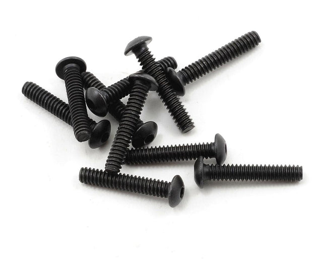 PTK-H-8107, ProTek RC 4-40 x 5/8" "High Strength" Button Head Screws (10)