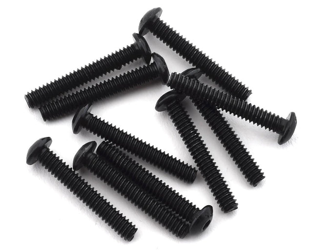 PTK-H-8108, ProTek RC 4-40 x 3/4" "High Strength" Button Head Screws (10)