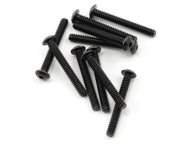 PTK-H-8109, ProTek RC 4-40 x 7/8" "High Strength" Button Head Screws (10)