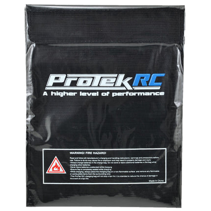 PTK-LIPOSAFE, ProTek RC Flame Resistant LiPo Charging Bag (Large, 23x30cm)