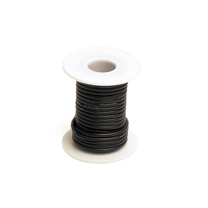 Racers Edge 16 Gauge Silicone Ultra-Flex Wire; 25' Spool (Black)