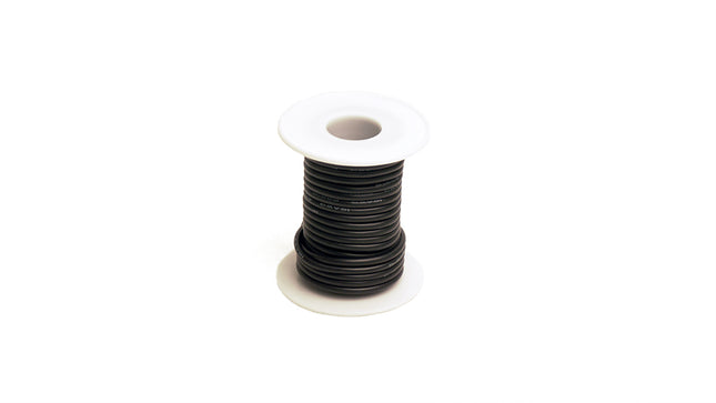 Racers Edge 16 Gauge Silicone Ultra-Flex Wire; 25' Spool (Black)