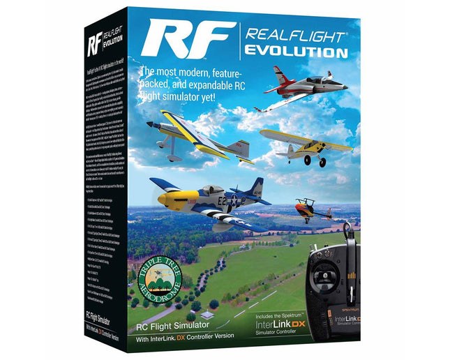 RFL2000, RealFlight Evolution RC Flight Simulator w/InterLink DX Controller