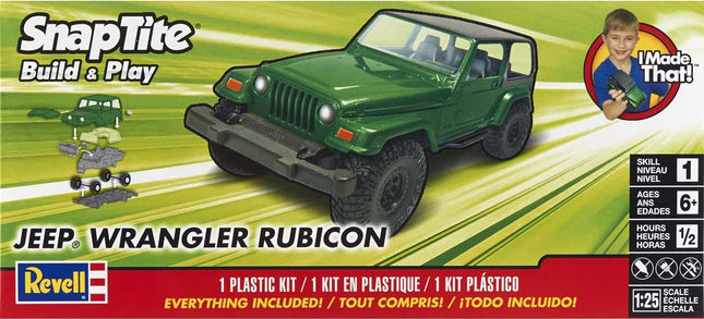 1/25 Jeep Wrangler Rubicon (Snap)
