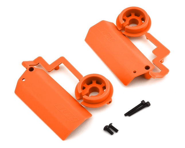 RPM80438, RPM X-Maxx Shock Shaft Guards (Orange)