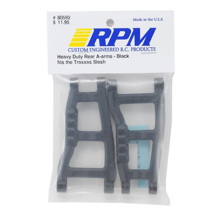 RPM80592, RPM Traxxas Slash Rear A-Arms (Black) (2)