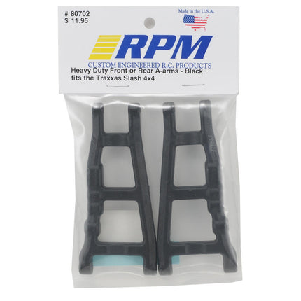 RPM80702, RPM Traxxas Slash 4x4 Front or Rear A-arms (Black)