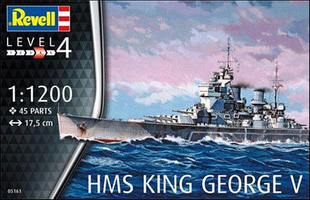 1/1200 HMS King George V Battleship