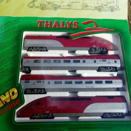 MEHANO Thalys II 4 Car Train Set HO Scale - Caloosa Trains And Hobbies