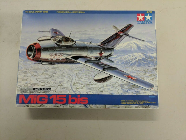 TAM61043, 1/48 MiG 15 bis Silver Plated Aircraft 2200 1/48 Scale Model
