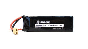 RGRB1252, 11.1V 3S 25C 3600mAh Li-Po Battery w/XT60; SC700BL Super Cat