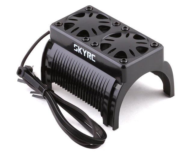 SKY-400008-15, SkyRC 55mm 1/5 Twin Fan Heatsink w/Shroud